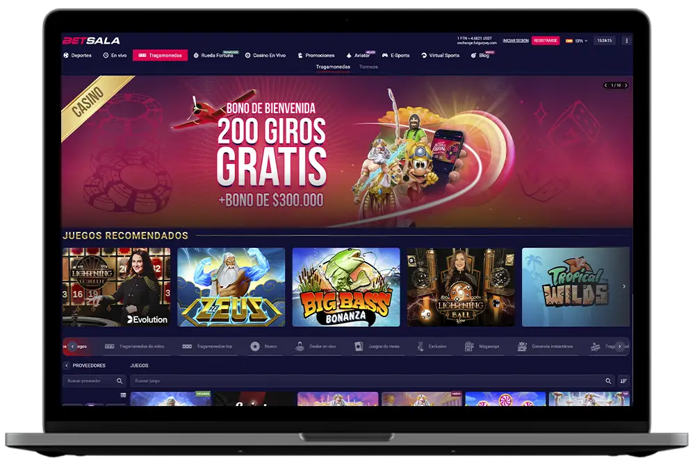 Juegos casino Betsala