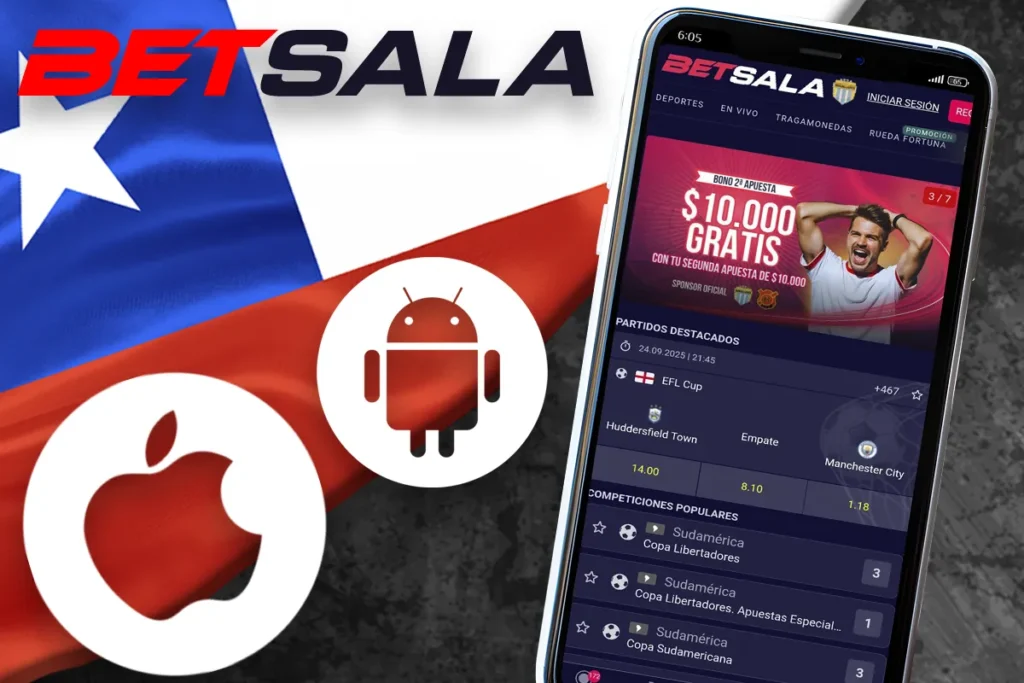 Acerca de la aplicación móvil Betsala