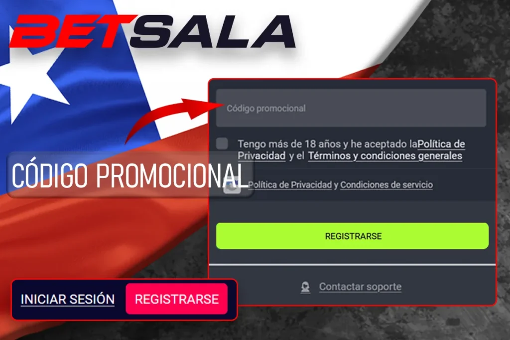 Código Promocional Betsala Chile